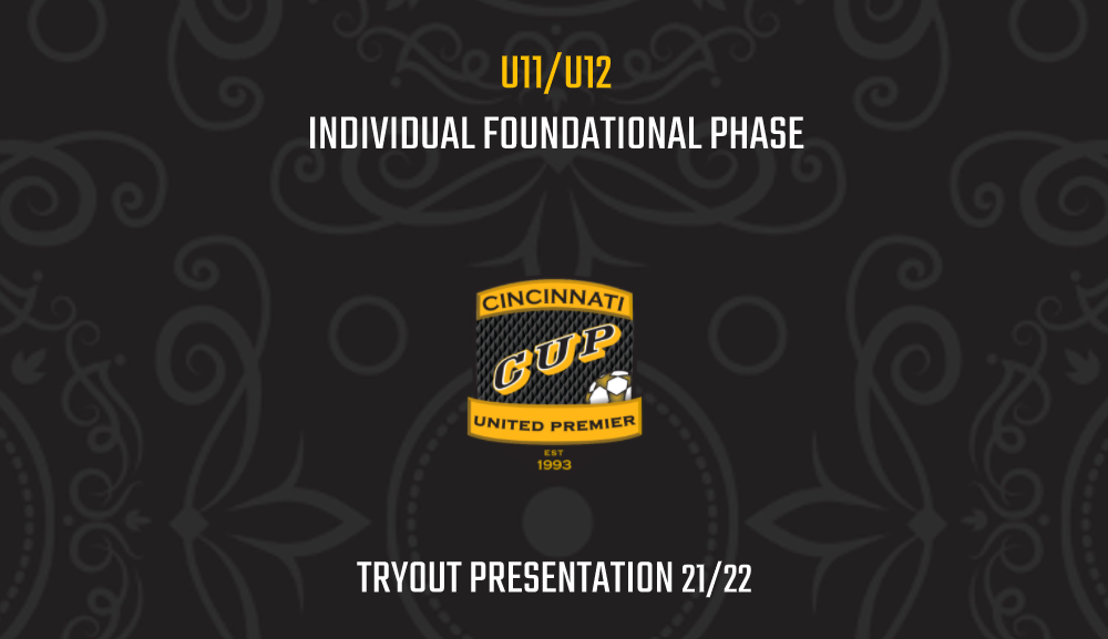 CUP Boys Tryout Presentation & Overview (U11/U12)