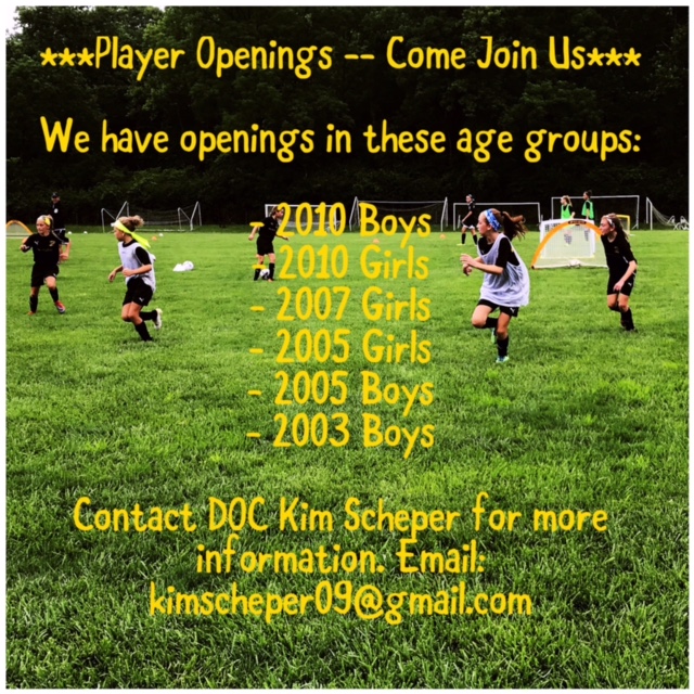 Player Opening - Come Join the Us!